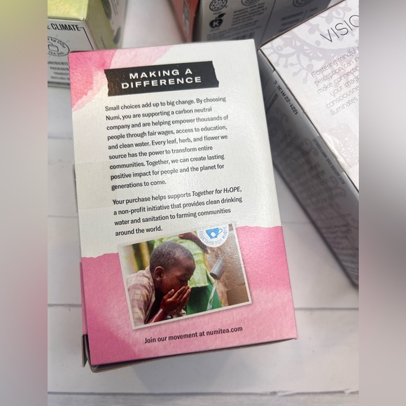 OrganicTEA NUMI Variety Pack, 16 Tea Bags SET OF 5 Boxes - Picture 8 of 13